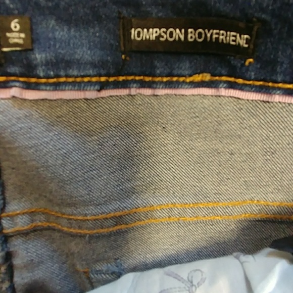 Nanette Lepore Boyfriend Jeans with Bling - Picture 4 of 8